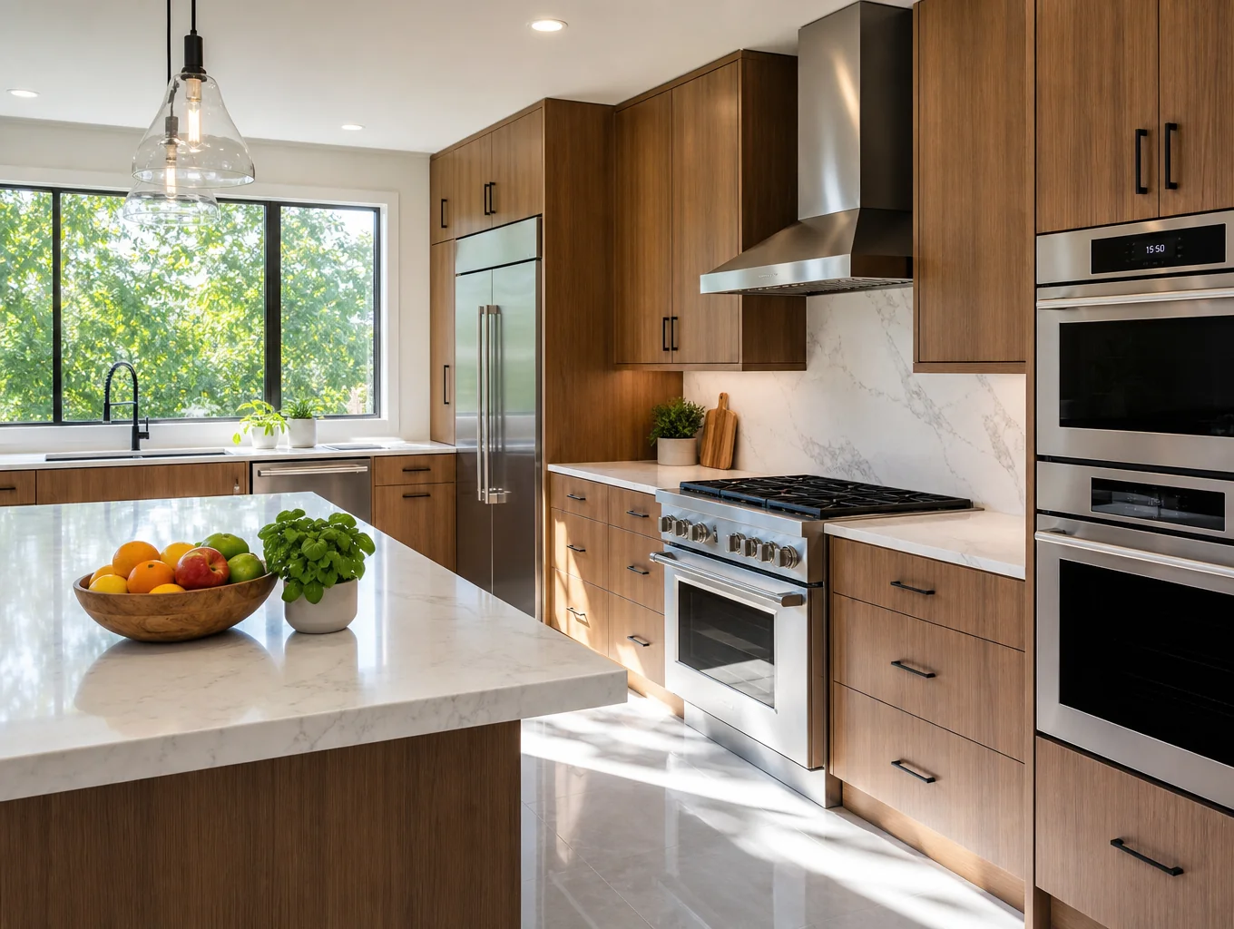 Bright and clean residential living space
